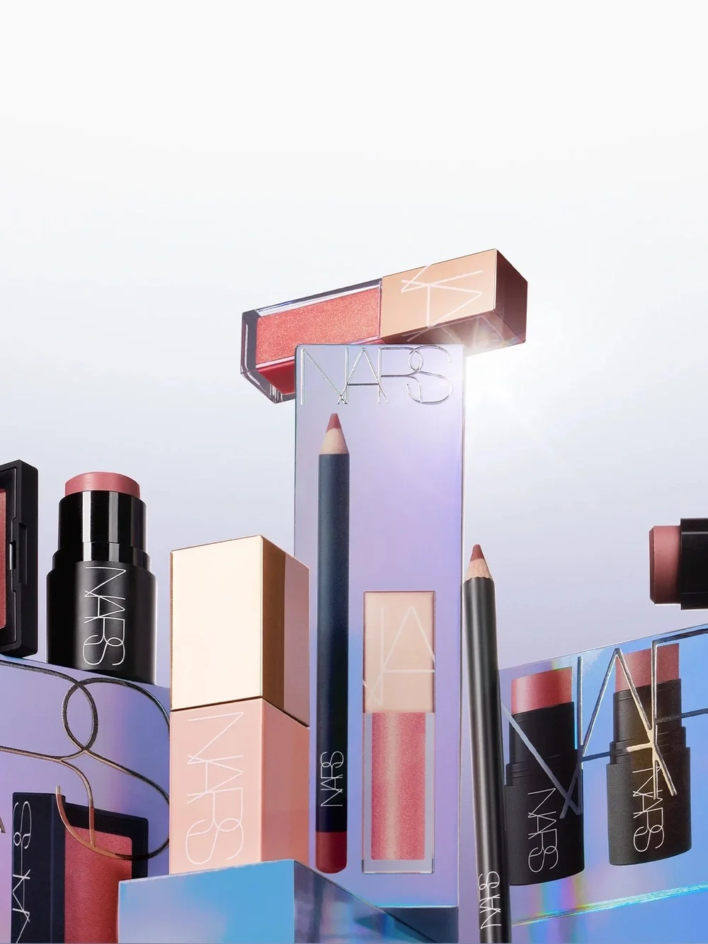 NARS LIMITED EDITION LINE & SHINE LIP DUO;—SPUNK / NYMPHO